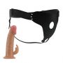 Pas strap-on z protezą króliczą Pretty Love Mavis cielisty 19 cm - 4