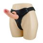 Pas strap-on z protezą króliczą Pretty Love Mavis cielisty 19 cm - 7