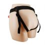 Pas strap-on z protezą króliczą Pretty Love Mavis cielisty 19 cm - 8