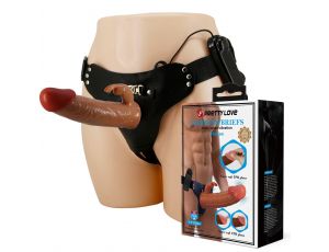 Strapon wibrujący króliczek Pretty Love Marion uniwersalny 19 cm