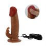 Strapon wibrujący króliczek Pretty Love Marion uniwersalny 19 cm - 8