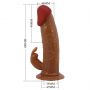 Strapon wibrujący króliczek Pretty Love Marion uniwersalny 19 cm - 11