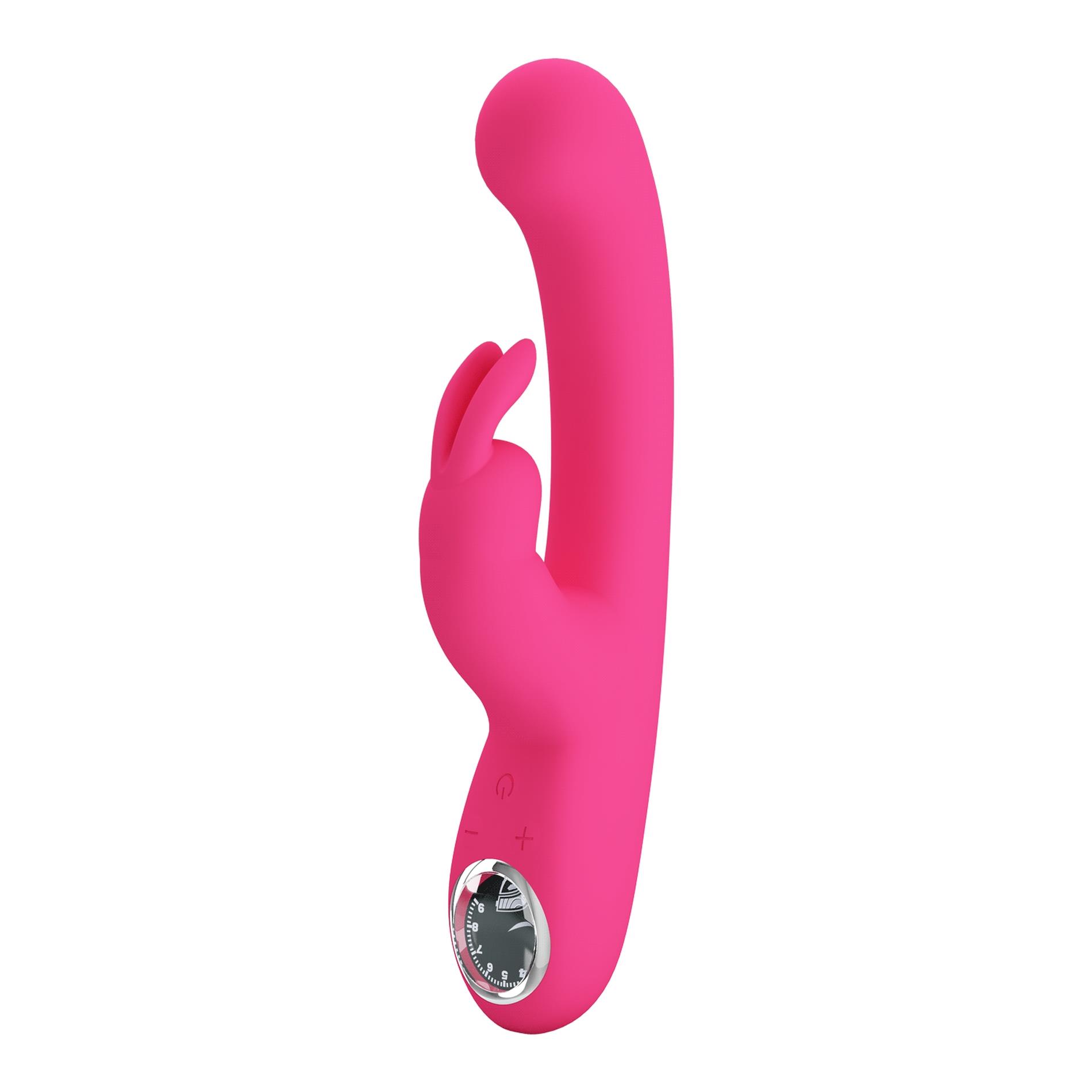 Pretty Love - Lamar Dark Pink, 10 Vibration Functions 9 Speed Levels