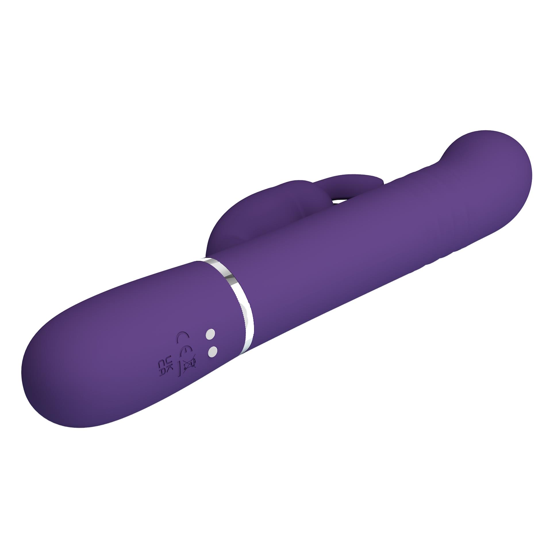 Pretty Love - Coale Dark Purple, 7 Vibration Functions 4 Rotation Function