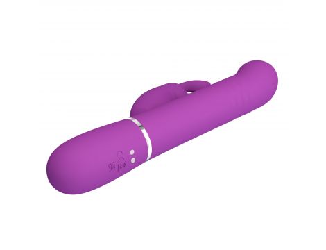 Wibrator króliczek Pretty Love Coale fioletowy 7 wibracji rotacja pchnięcia - 8