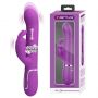 Wibrator króliczek Pretty Love Coale fioletowy 7 wibracji rotacja pchnięcia - 2