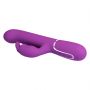 Wibrator króliczek Pretty Love Coale fioletowy 7 wibracji rotacja pchnięcia - 8