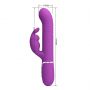 Wibrator króliczek Pretty Love Coale fioletowy 7 wibracji rotacja pchnięcia - 10