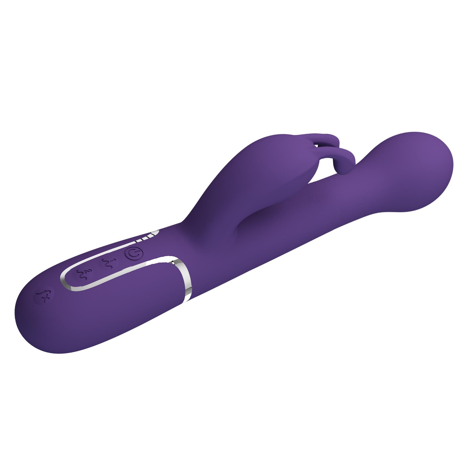 Pretty Love - Dejon Dark Purple, 7 Vibration Functions 4 Thrusting Setting