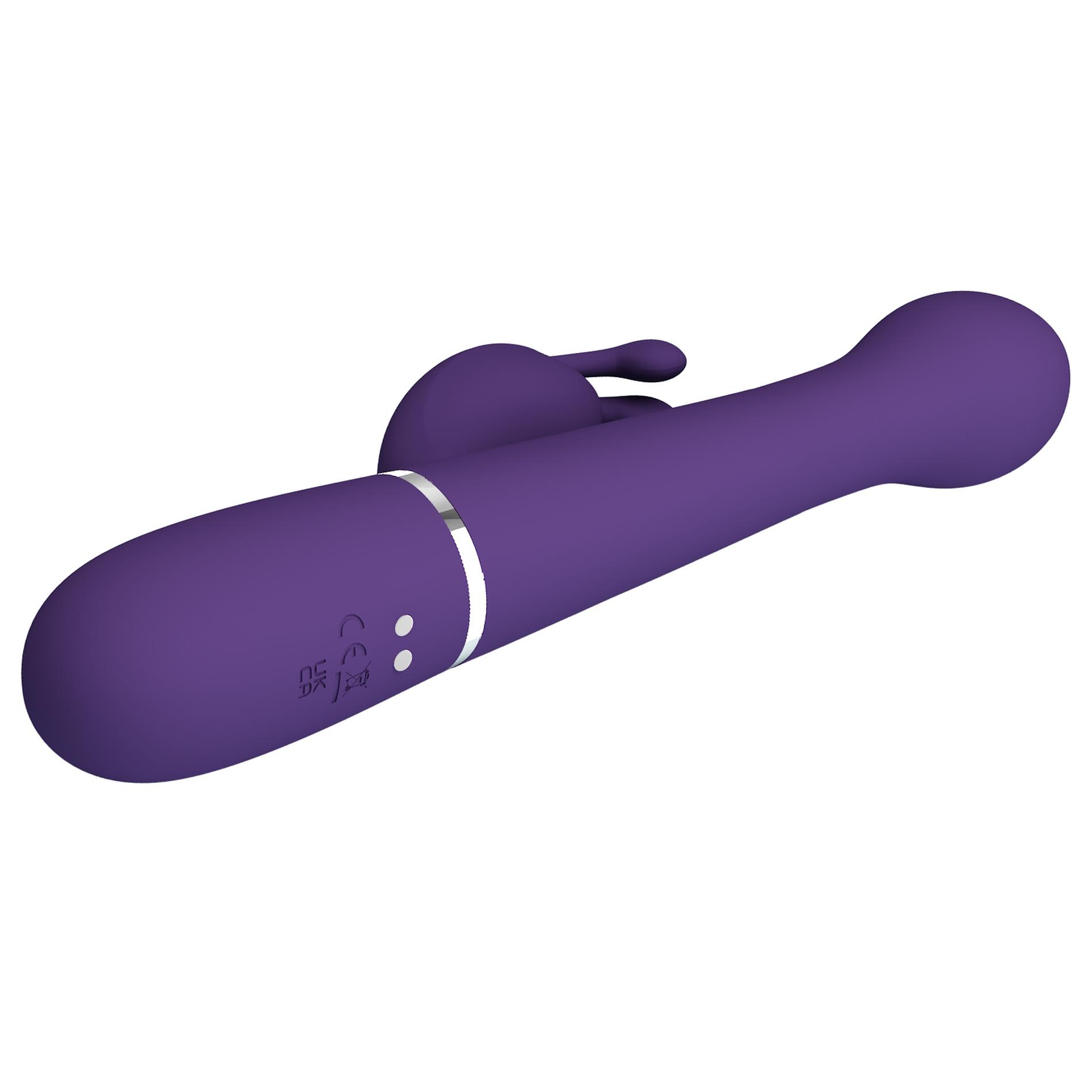 Pretty Love - Dejon Dark Purple, 7 Vibration Functions 4 Thrusting Setting