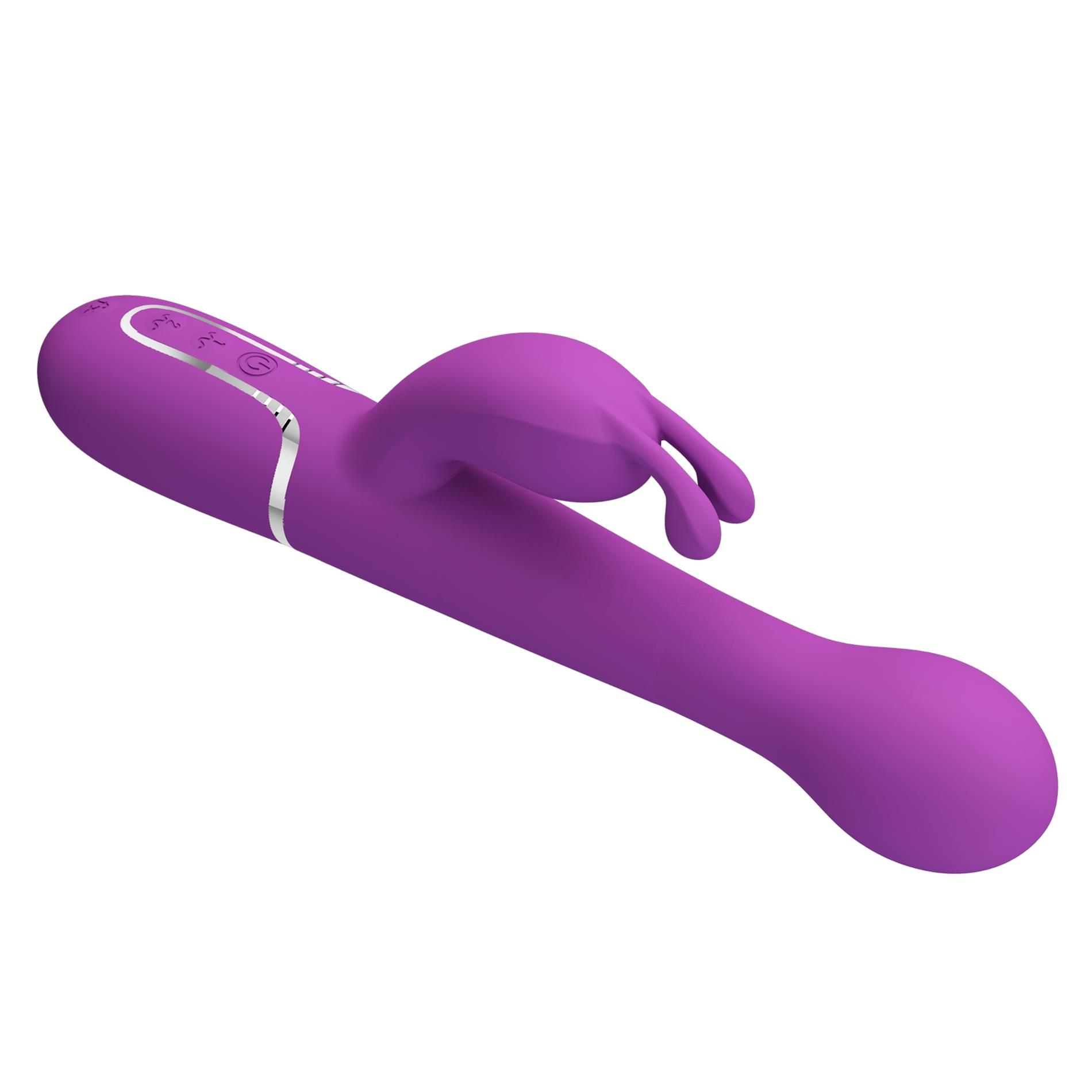 Pretty Love - Dejon Purple, 7 Vibration Functions 4 Thrusting Settings 4 R