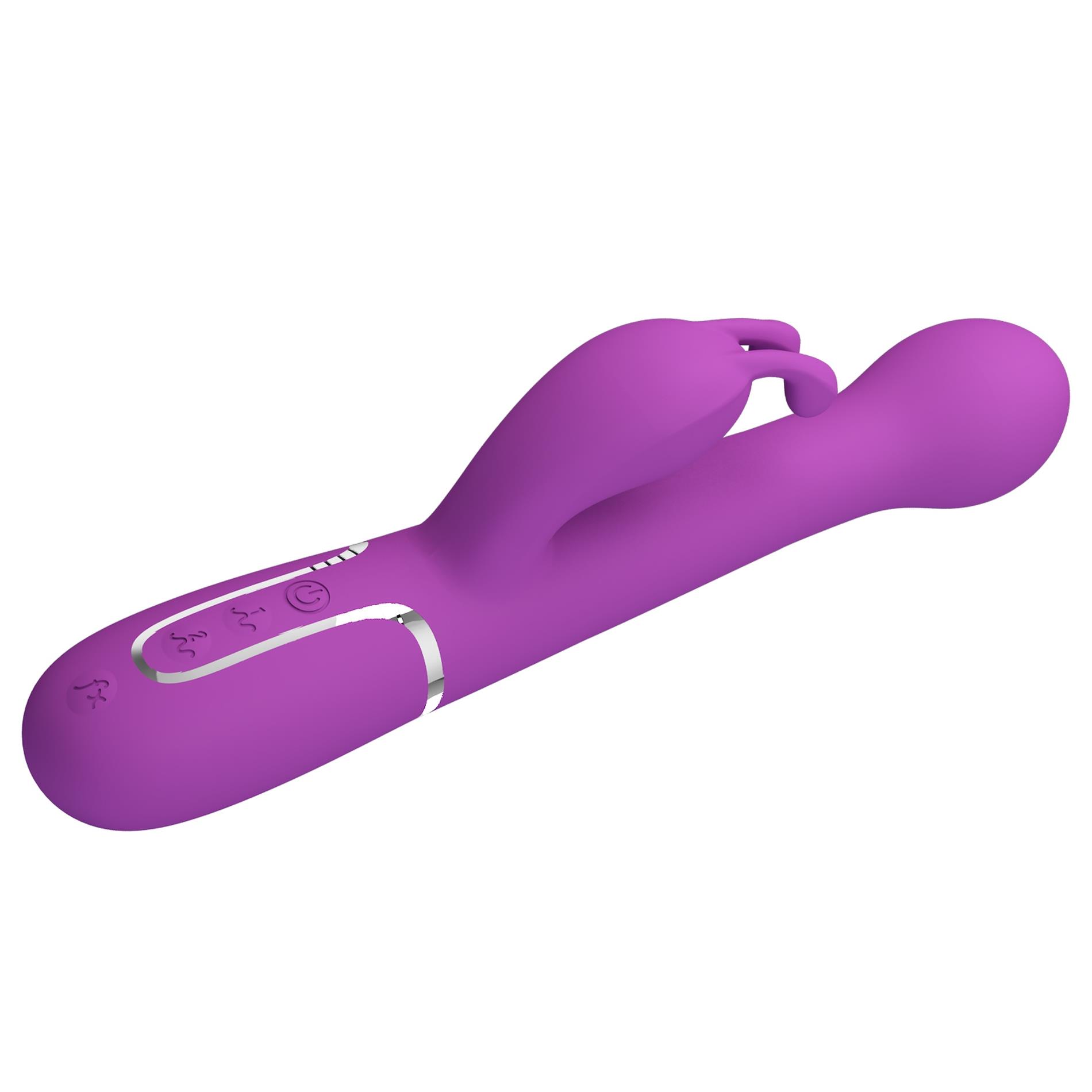 Pretty Love - Dejon Purple, 7 Vibration Functions 4 Thrusting Settings 4 R
