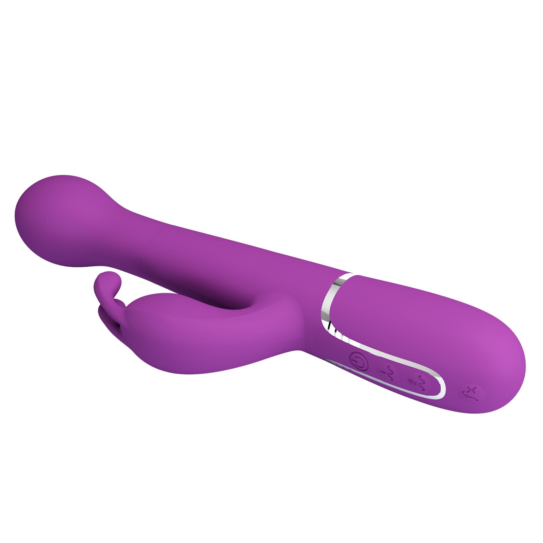 Pretty Love - Dejon Purple, 7 Vibration Functions 4 Thrusting Settings 4 R