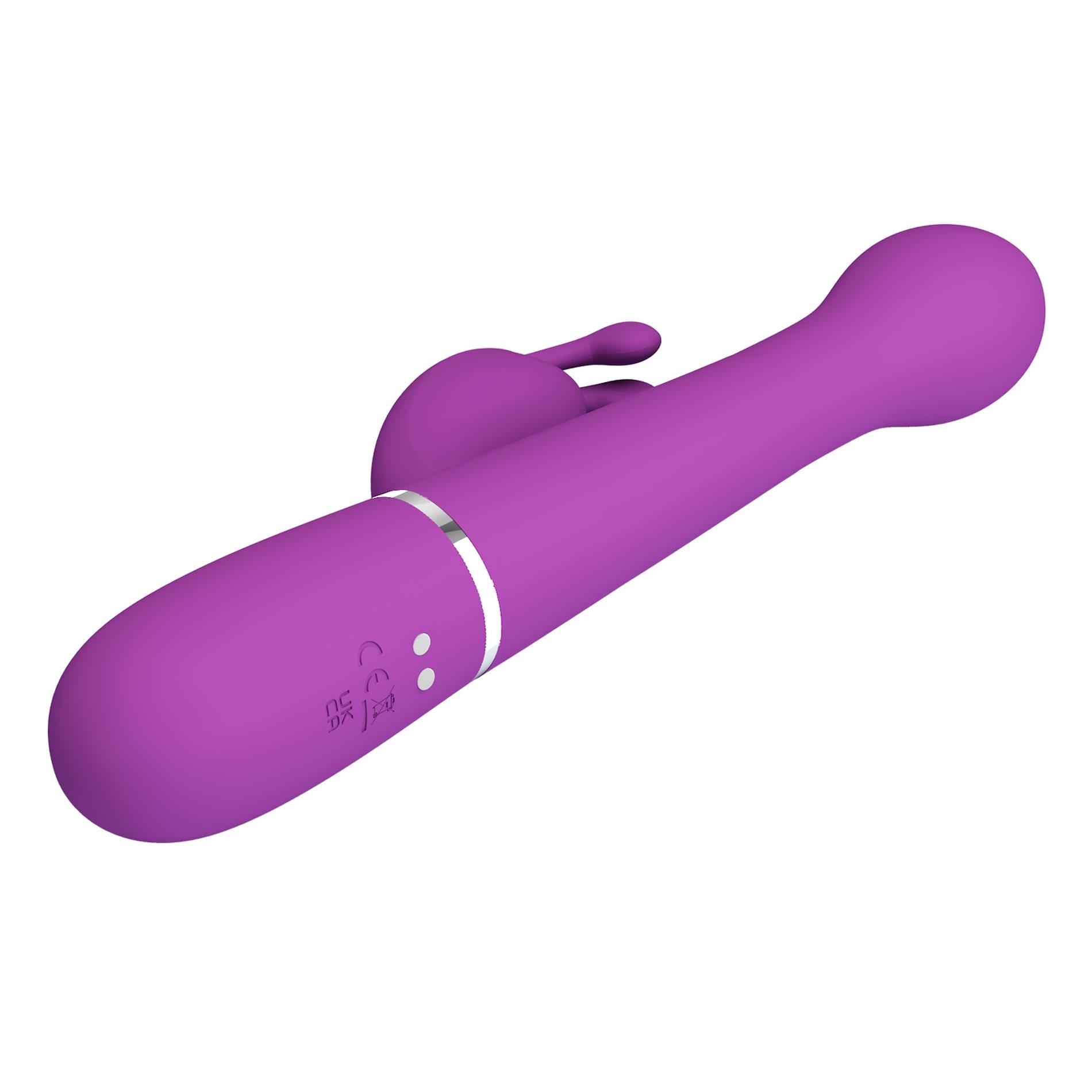 Pretty Love - Dejon Purple, 7 Vibration Functions 4 Thrusting Settings 4 R