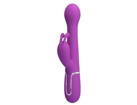 Wibrator króliczek pchający rotacyjny Pretty Love Dejon fioletowy 7 wibracj - 3