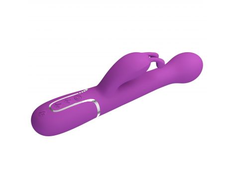 Wibrator króliczek pchający rotacyjny Pretty Love Dejon fioletowy 7 wibracj - 6