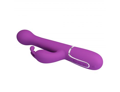 Wibrator króliczek pchający rotacyjny Pretty Love Dejon fioletowy 7 wibracj - 7