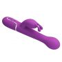 Wibrator króliczek pchający rotacyjny Pretty Love Dejon fioletowy 7 wibracj - 6