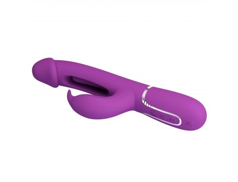 Wibrator króliczek Pretty Love Kampas fioletowy liżący - 7
