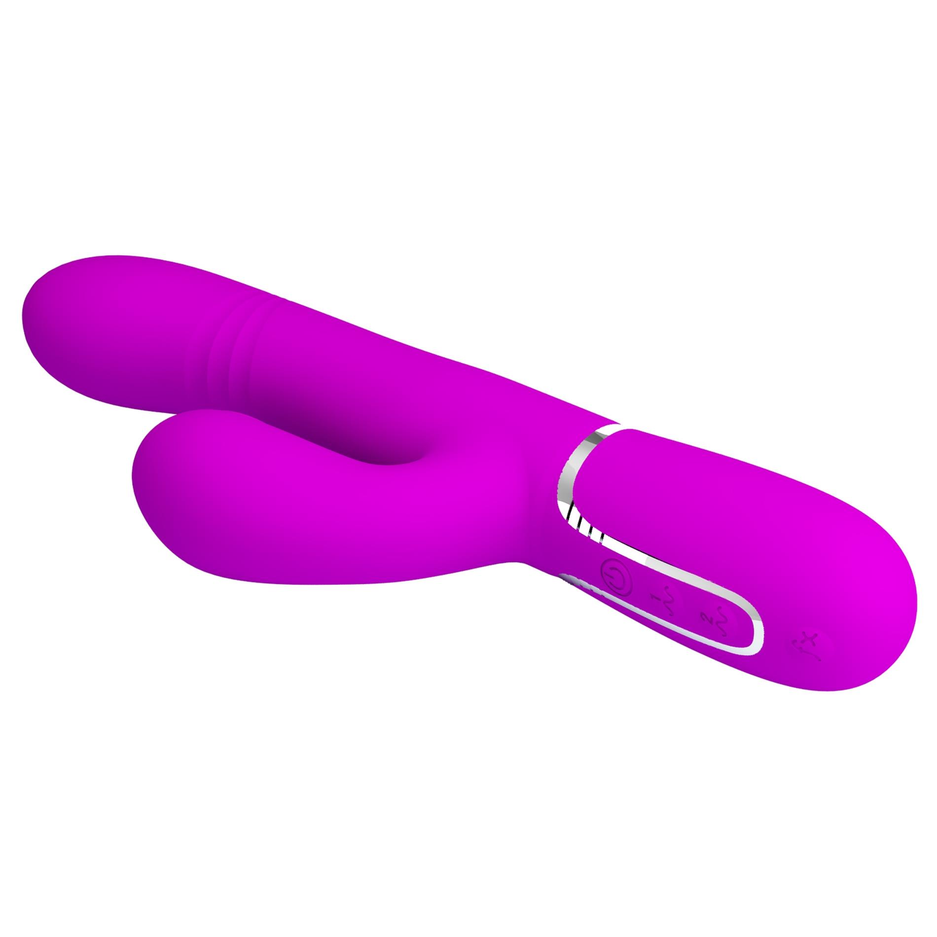 Pretty Love - Mariana Purple, 7 Vibration Functions 7 Thrusting Settings,