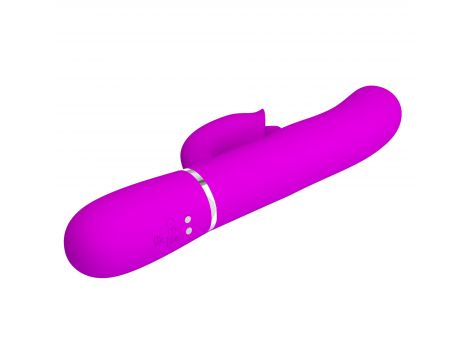 Wibrator króliczek Pretty Love Gigi fioletowy z lizaniem USB - 8