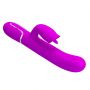 Wibrator króliczek Pretty Love Gigi fioletowy z lizaniem USB - 6