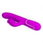Wibrator króliczek Pretty Love Gigi fioletowy z lizaniem USB - 8