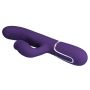 Wibrator króliczek Pretty Love Gigi fioletowy silikonowy USB - 8