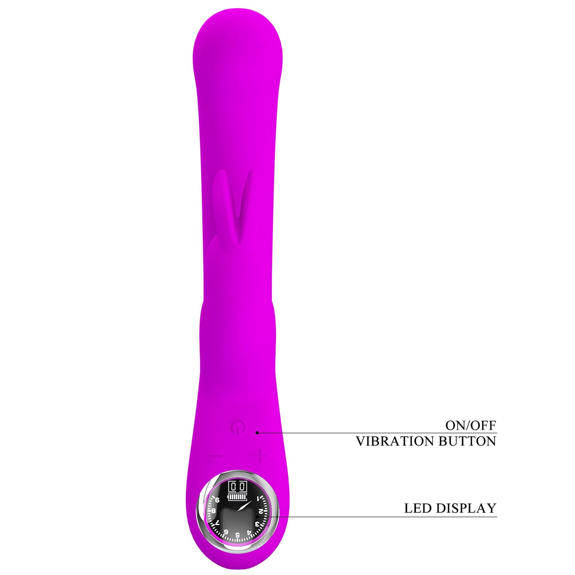 Pretty Love - Skylar Purple, 10 Vibration Functions 9 Speed Levels 10 Thum