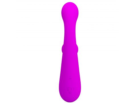 Wibrator króliczek Pretty Love Skylar fioletowy silikonowy USB - 4