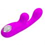 Wibrator króliczek Pretty Love Skylar fioletowy silikonowy USB - 6