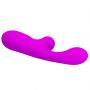 Wibrator króliczek Pretty Love Skylar fioletowy silikonowy USB - 7