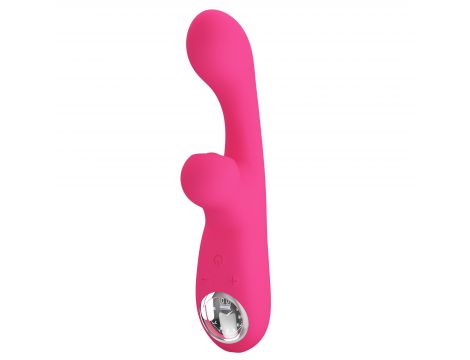 Wibrator króliczek Pretty Love Skylar silikonowy różowy USB - 2