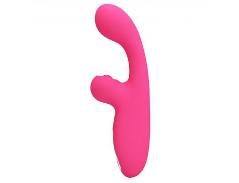 Wibrator króliczek Pretty Love Skylar silikonowy różowy USB - 3