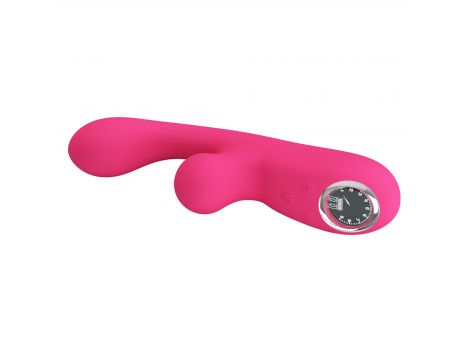 Wibrator króliczek Pretty Love Skylar silikonowy różowy USB - 7