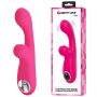 Wibrator króliczek Pretty Love Skylar silikonowy różowy USB - 2