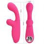 Wibrator króliczek Pretty Love Skylar silikonowy różowy USB - 11