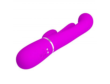 Wibrator króliczek Pretty Love Shonia fioletowy silikonowy 7 trybów - 7