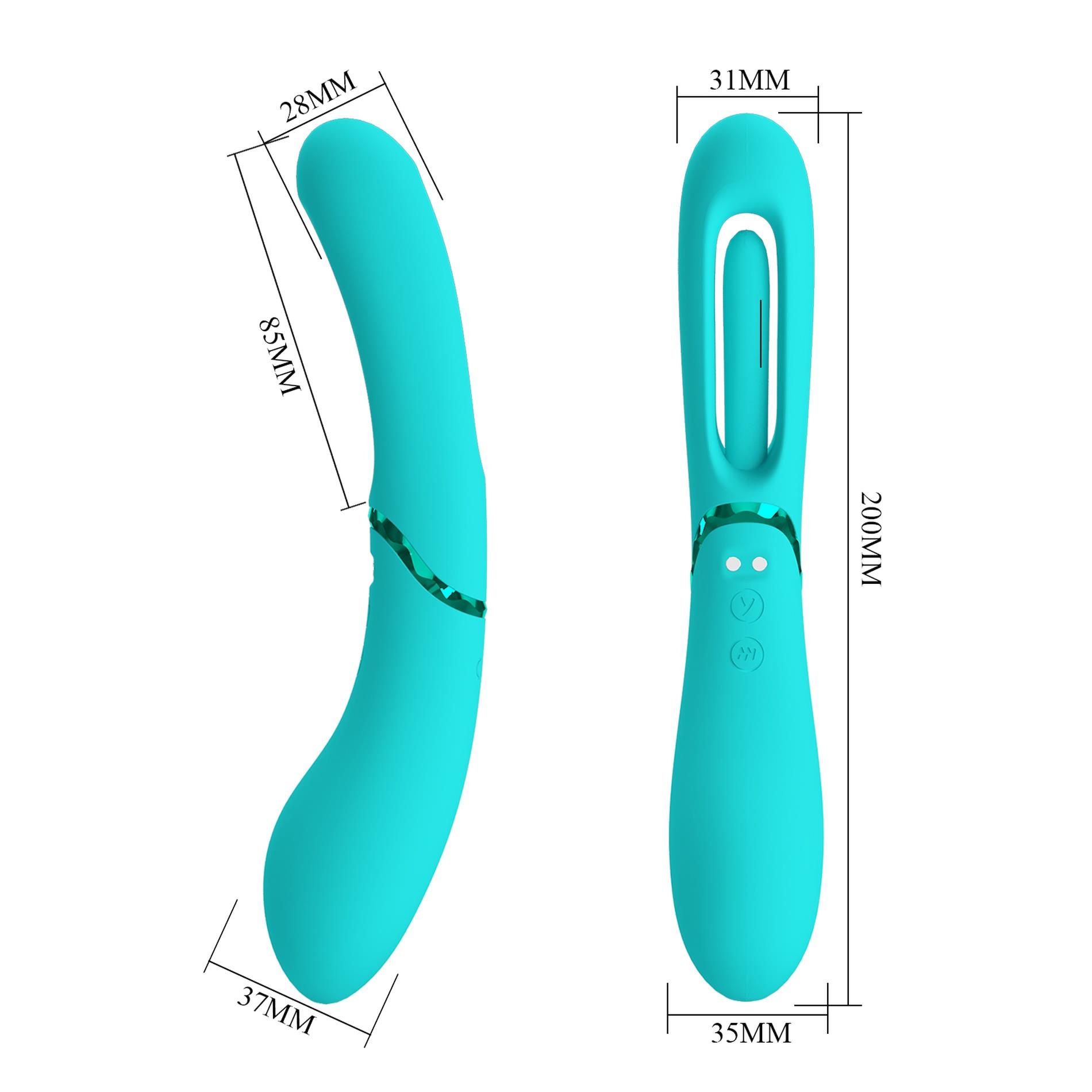 Romance - Lexie 7 Vibration Functions, 4 Wiggling Settings