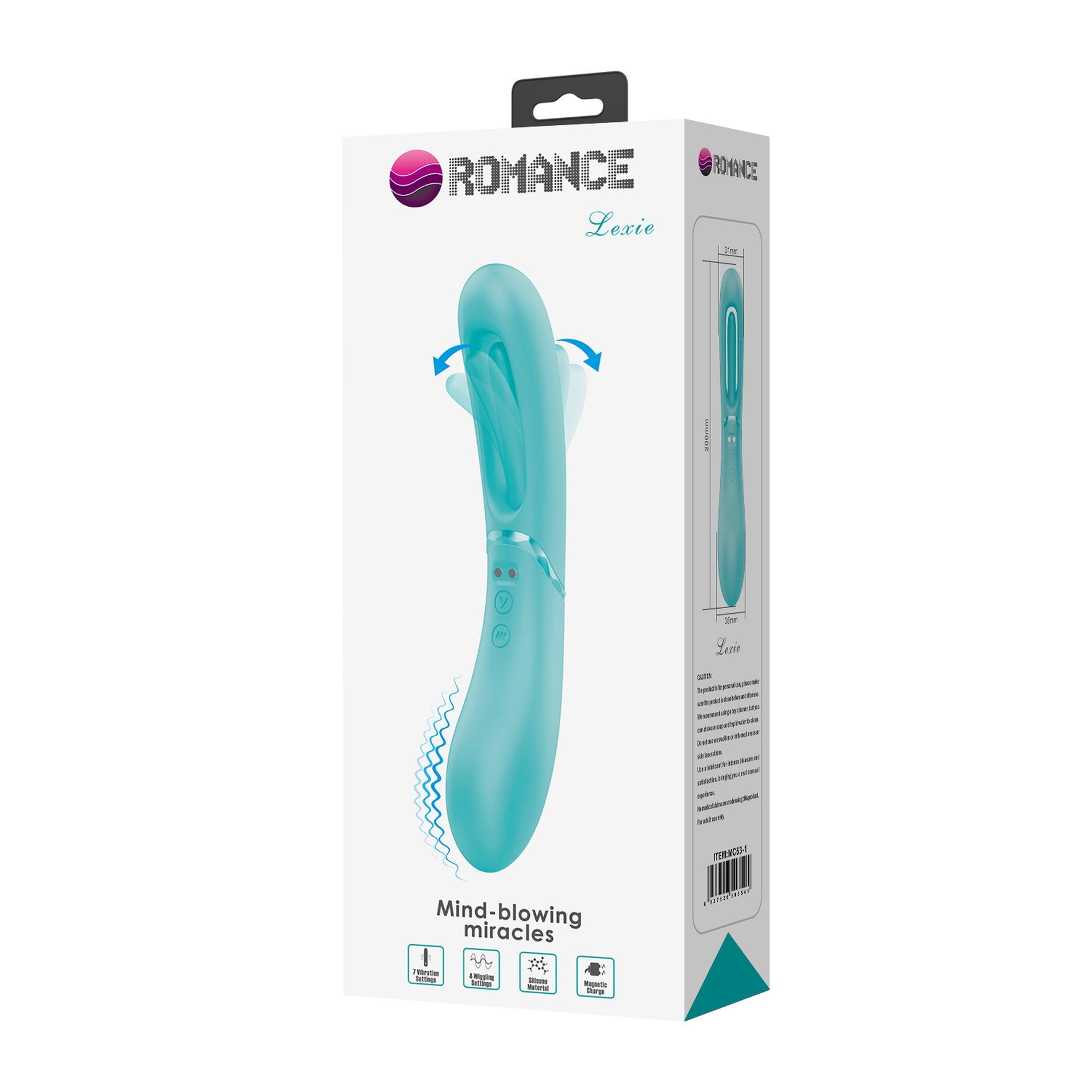 Romance - Lexie 7 Vibration Functions, 4 Wiggling Settings