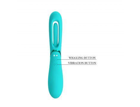 Wibrator punktu G silikonowy Romance Lexie 7 wibracji 4 kołysania USB - 8