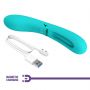 Wibrator punktu G silikonowy Romance Lexie 7 wibracji 4 kołysania USB - 11