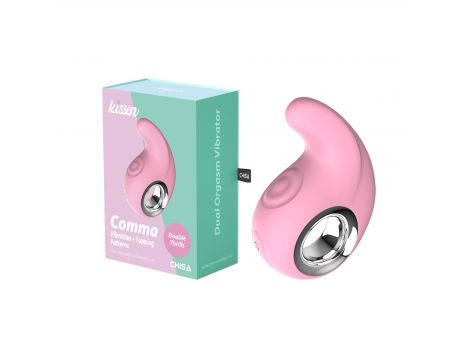 Stymulator łechtaczki Kissen Comma silikonowy kompaktowy wodoodporny - 4