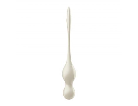 Kulki wibrujące silikonowe Satisfyer Love Birds 1 białe - 4