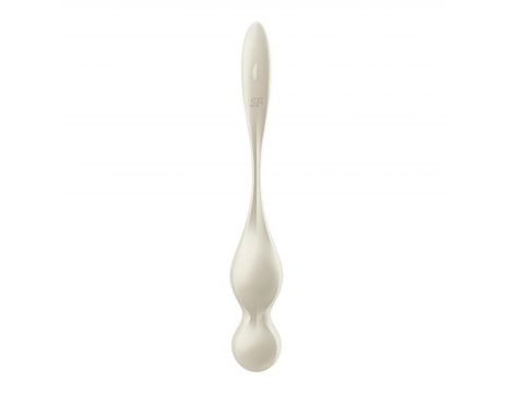 Kulki wibrujące silikonowe Satisfyer Love Birds 1 białe - 5