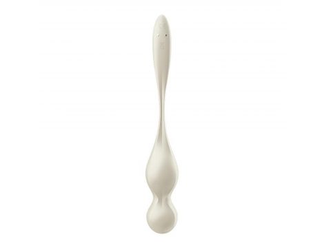 Kulki wibrujące silikonowe Satisfyer Love Birds 1 białe - 3