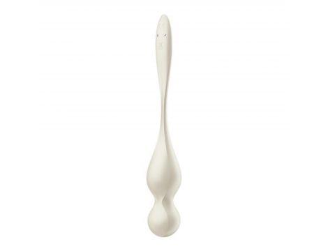 Kulki wibrujące silikonowe Satisfyer Love Birds 1 białe - 2