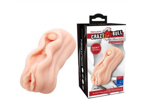 Realistyczny masturbator waginalny Crazy Bull AVA TPR wodoodporny - 3