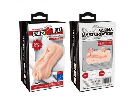 Realistyczny masturbator waginalny Crazy Bull AVA TPR wodoodporny - 10