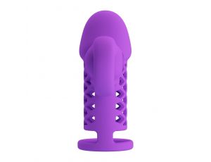 Przedłużka na penisa Romance stymulator łechtaczki 10 wibracji USB